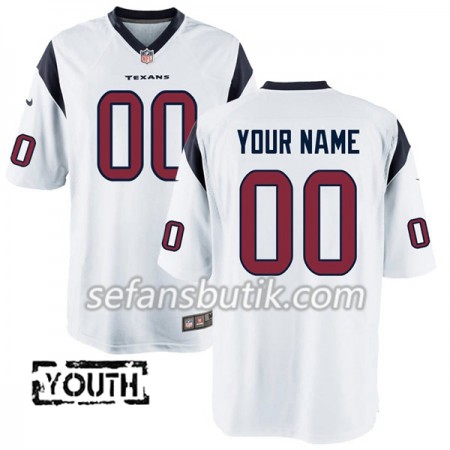 Houston Texans Tröjor Custom Nike Vit - Barn Houston Texans Tröjor Custom Nike Vit - Barn